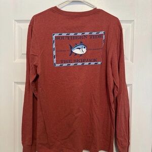 Southern Tide Coral Long Sleeve Shirt
